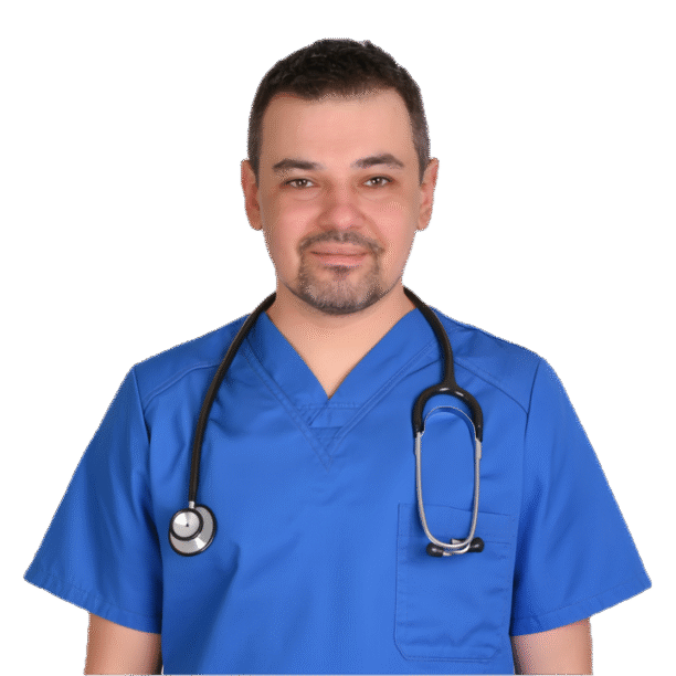 Ratownik medyczny Marcin Grabowski